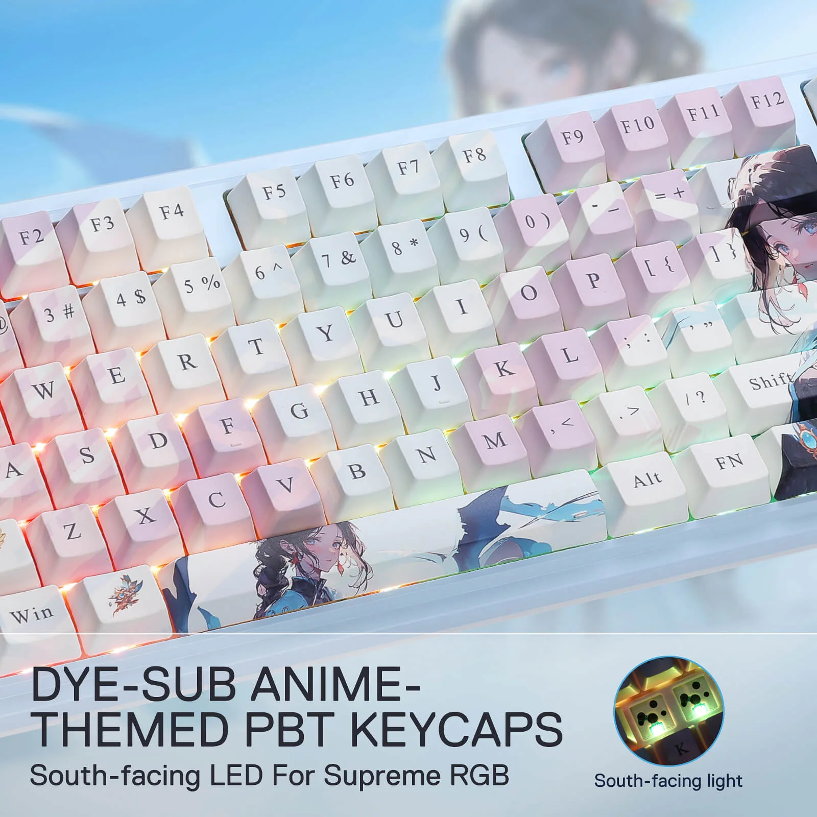 ANTONIUM K728 PRO SE Anime Keyboard - Image 3