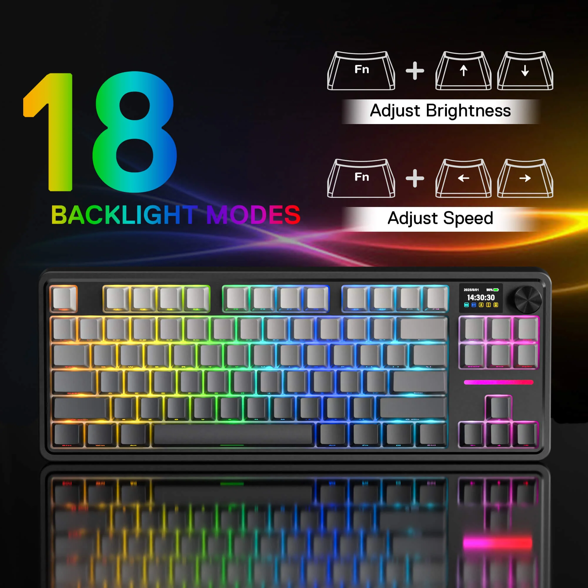 ANTONIUM K743 PRO (Side Printed PBT Keycaps) - Image 11
