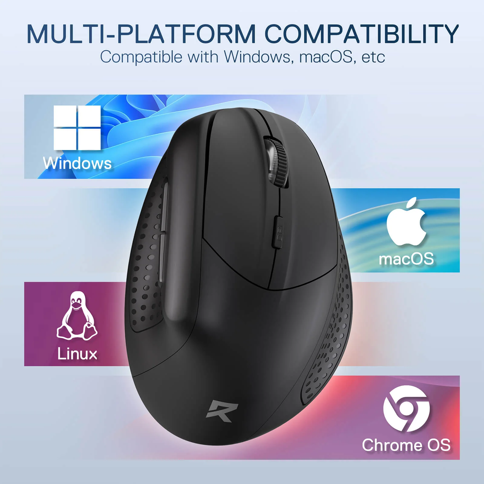 BM-4033 Wireless Vertical Ergonomic Mouse - Image 6