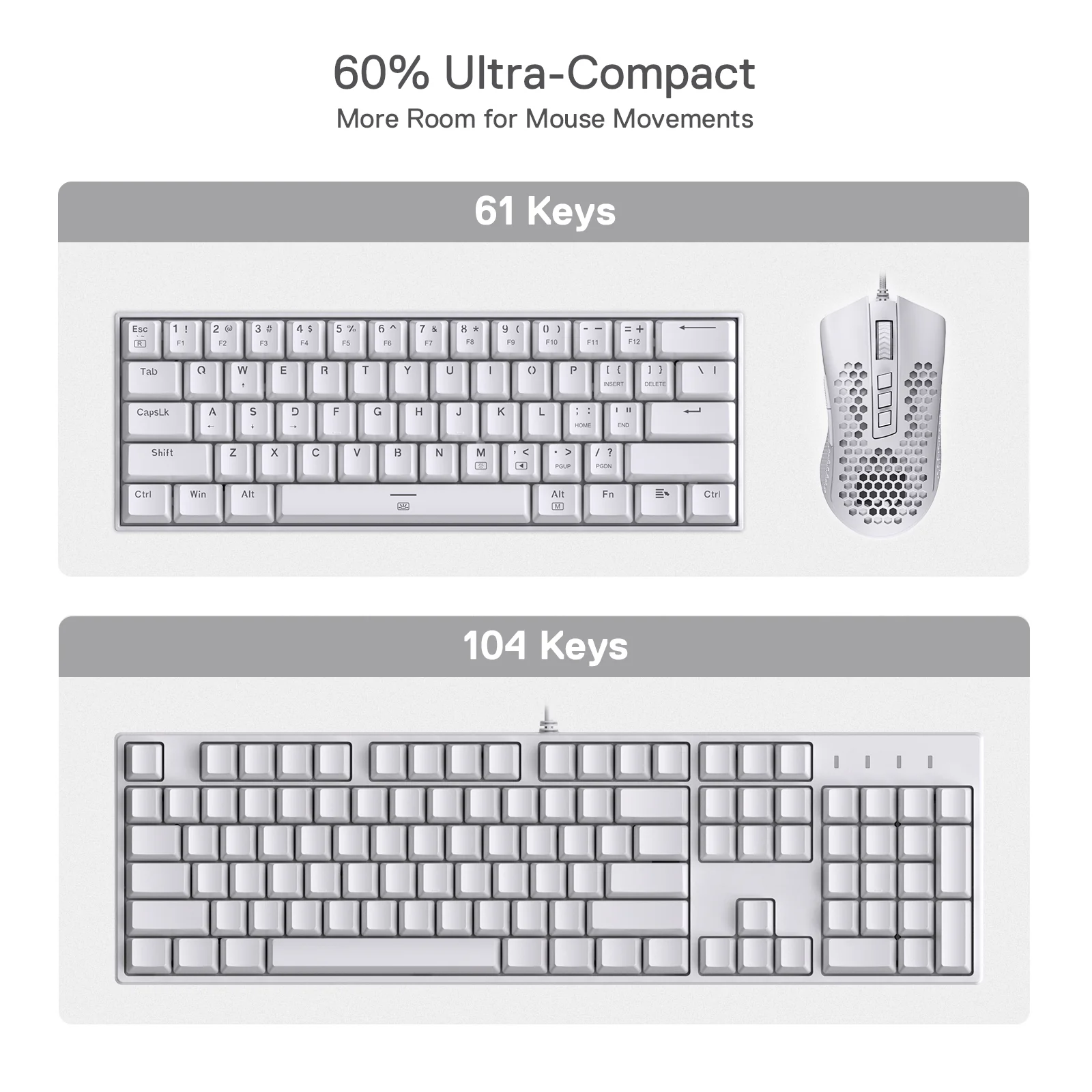 DRAGONBORN K630 Wired 60% Keyboard - Image 16