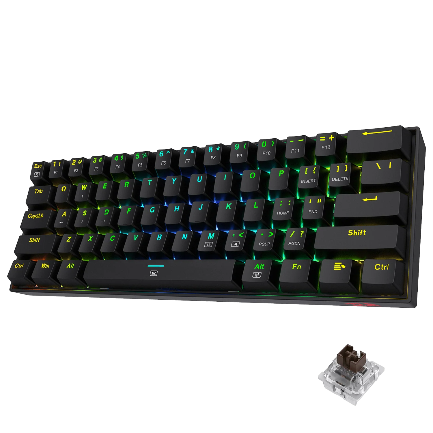 (Open-box) DRAGONBORN K630 Wired 60% Keyboard - Image 6