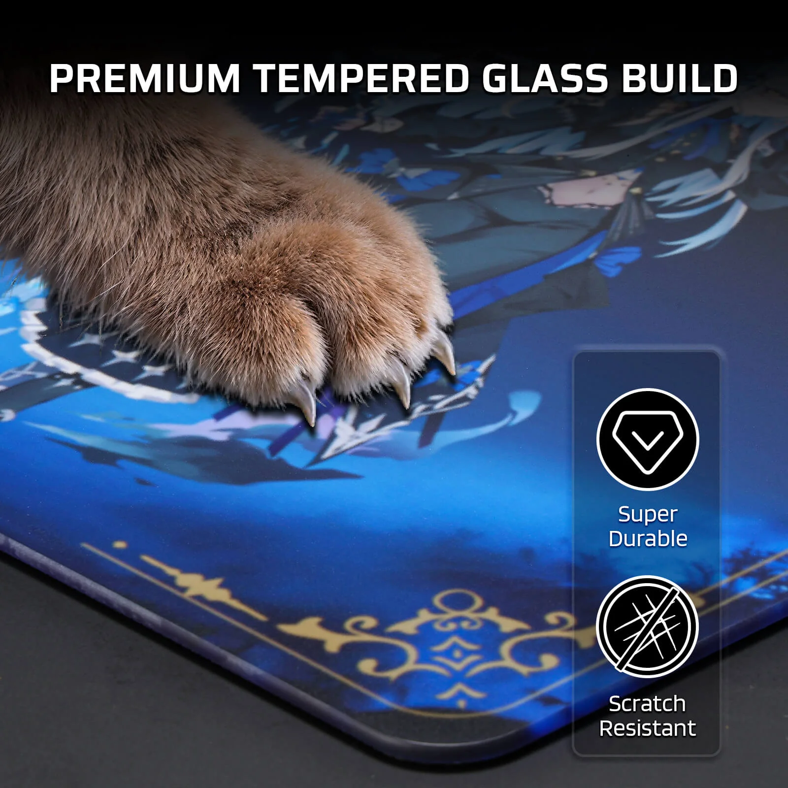 Drake Oath Glass Mouse Pad - Image 19