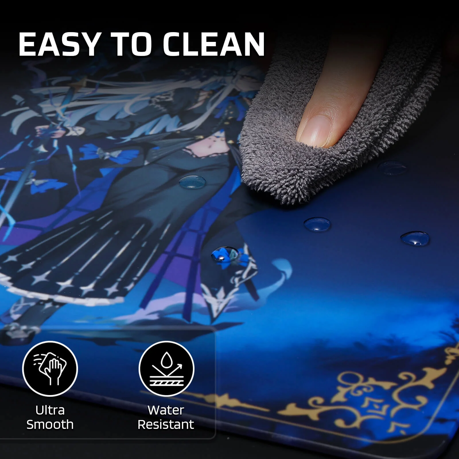 Drake Oath Glass Mouse Pad - Image 22