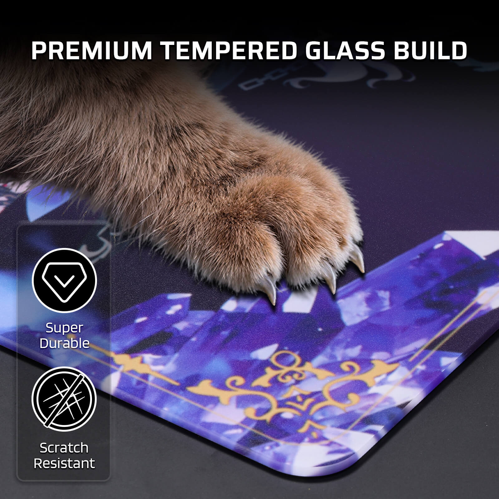 Drake Oath Glass Mouse Pad - Image 34