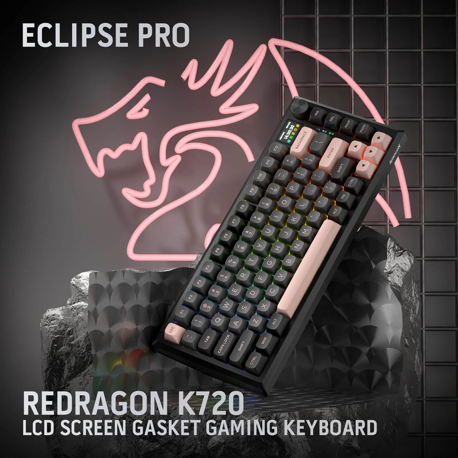 ECLIPSE K720 PRO (CNC Aluminum Gaming Keyboard) - Image 3