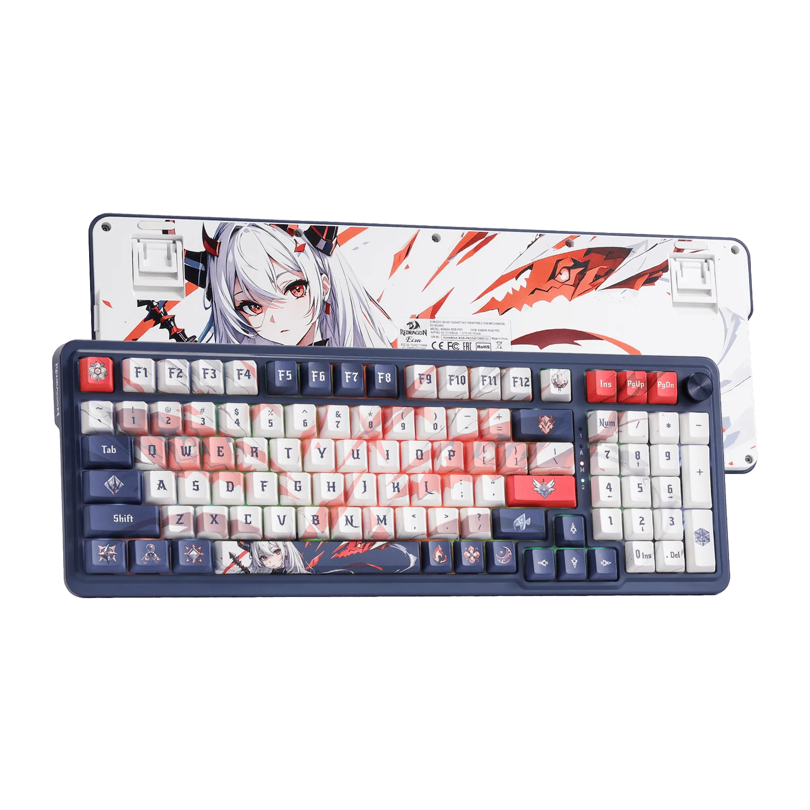 EISA K686 PRO SE Keyboard & K1NG M916 PRO (1K Hz) Mouse Anime Combo - Image 21