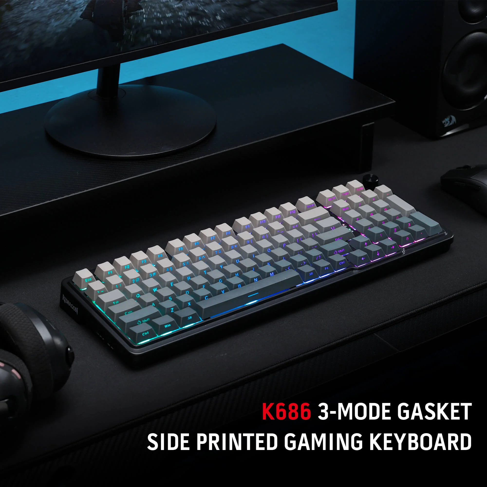 EISA K686 PRO(Side Printed PBT Keycaps) - Image 10