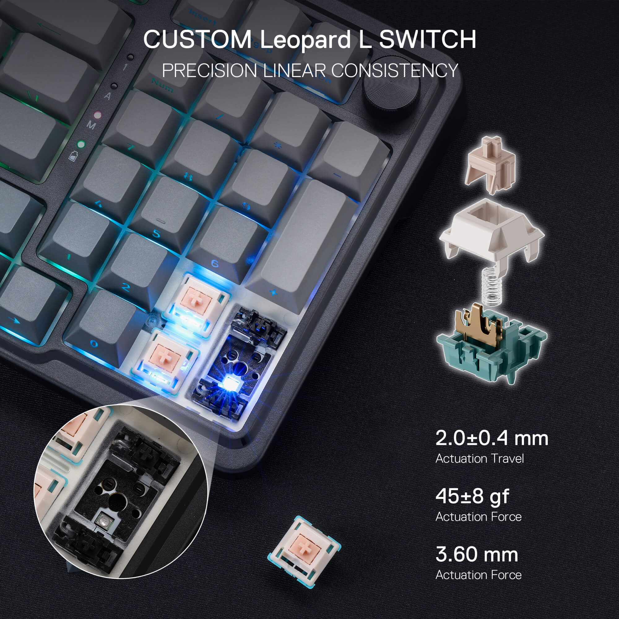 EISA K686 PRO(Side Printed PBT Keycaps) - Image 4