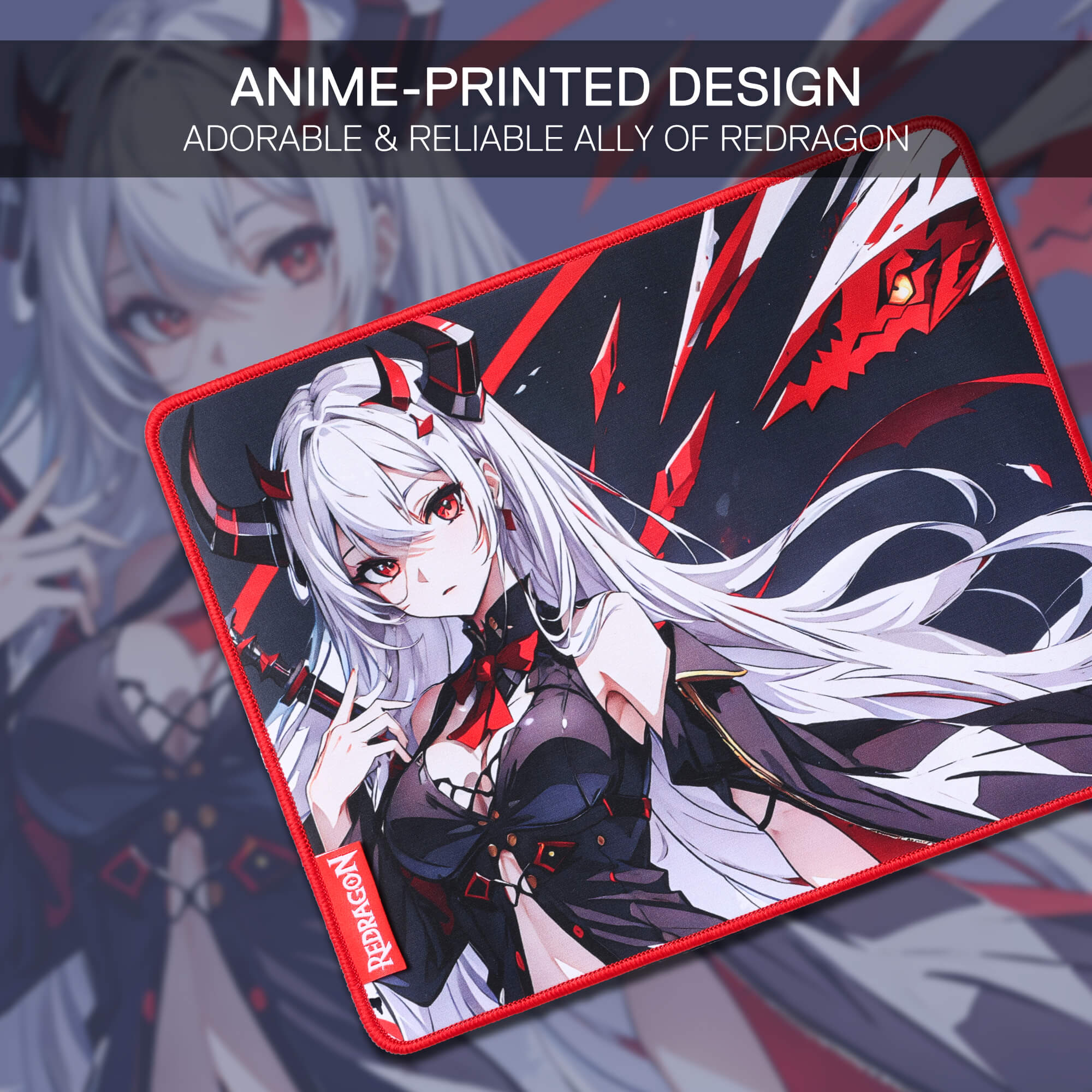 EISA P047 Waifu Gaming Mouse Pad/Desk Mat - Image 8