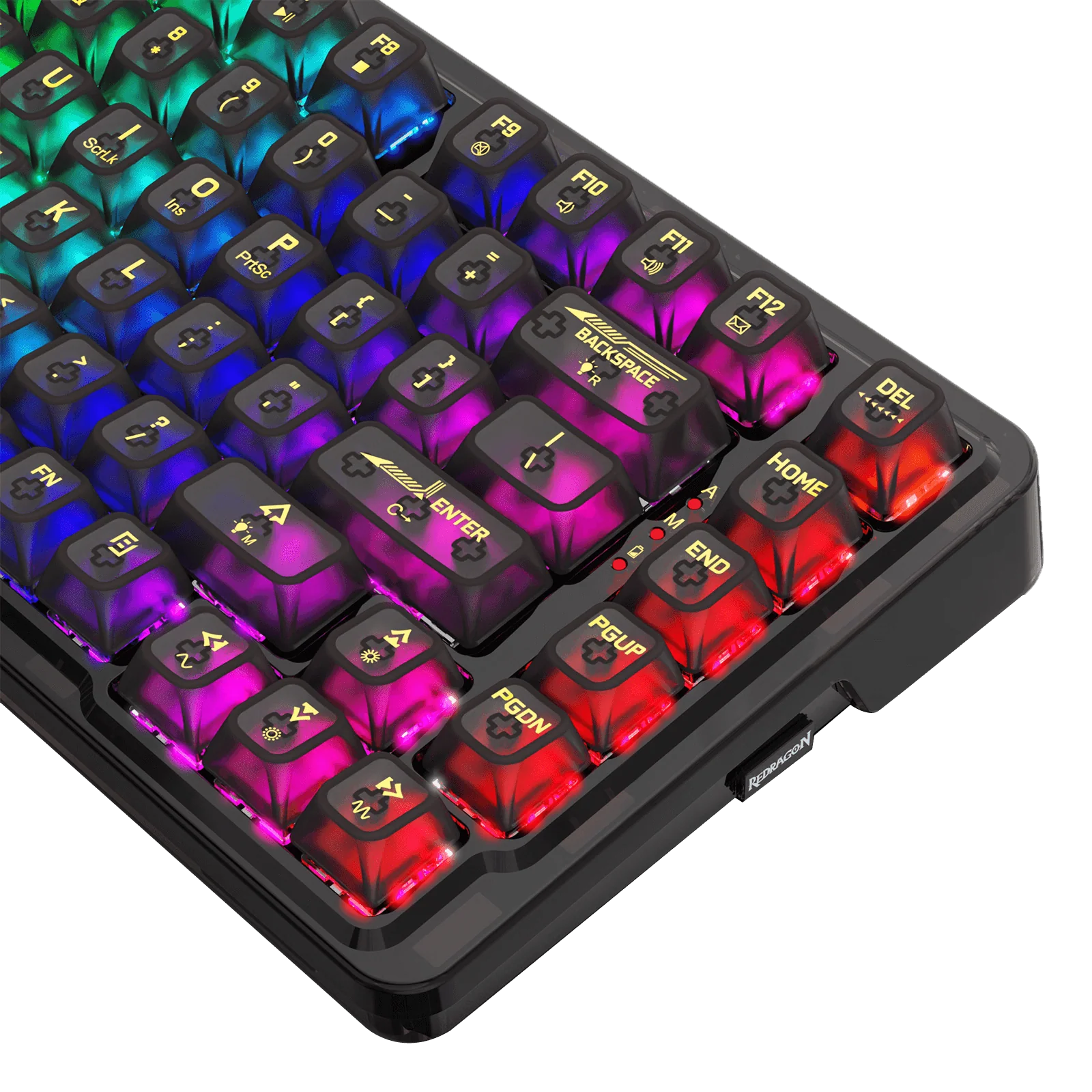 ELF PRO K649 Wireless Transparent Keyboard - Image 21