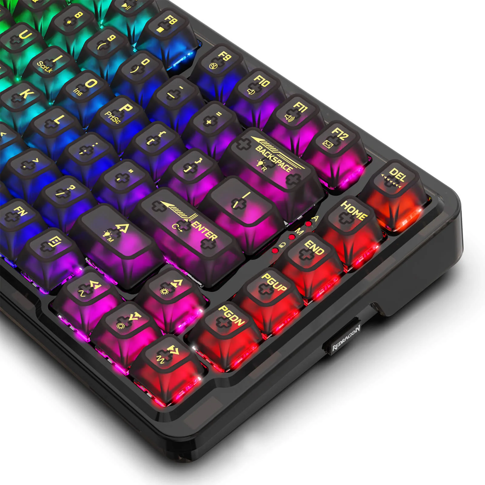 ELF PRO K649 Wireless Transparent Keyboard - Image 23