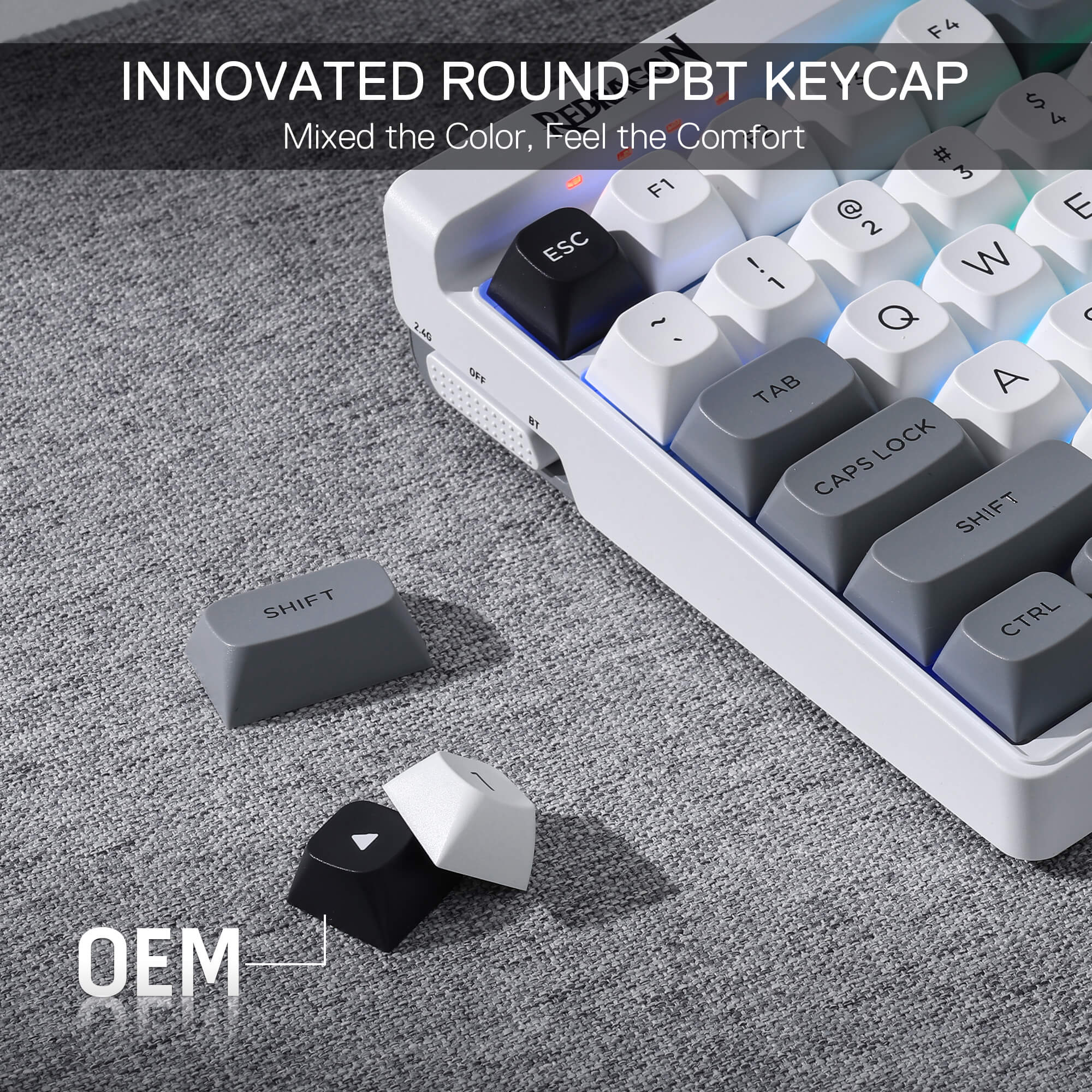 GAREN K656 PRO (MoonDust Gray) - Image 4