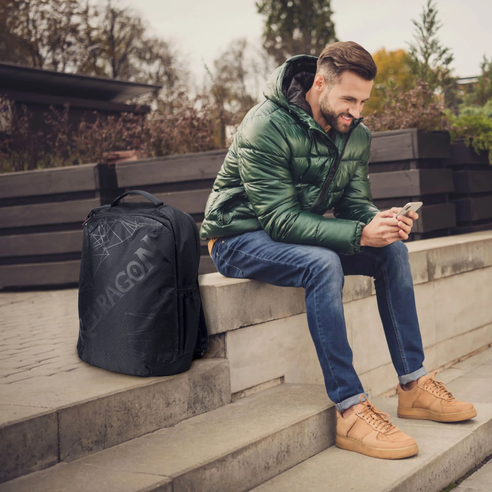 GB-76 Travel Laptop Backpack - Image 2