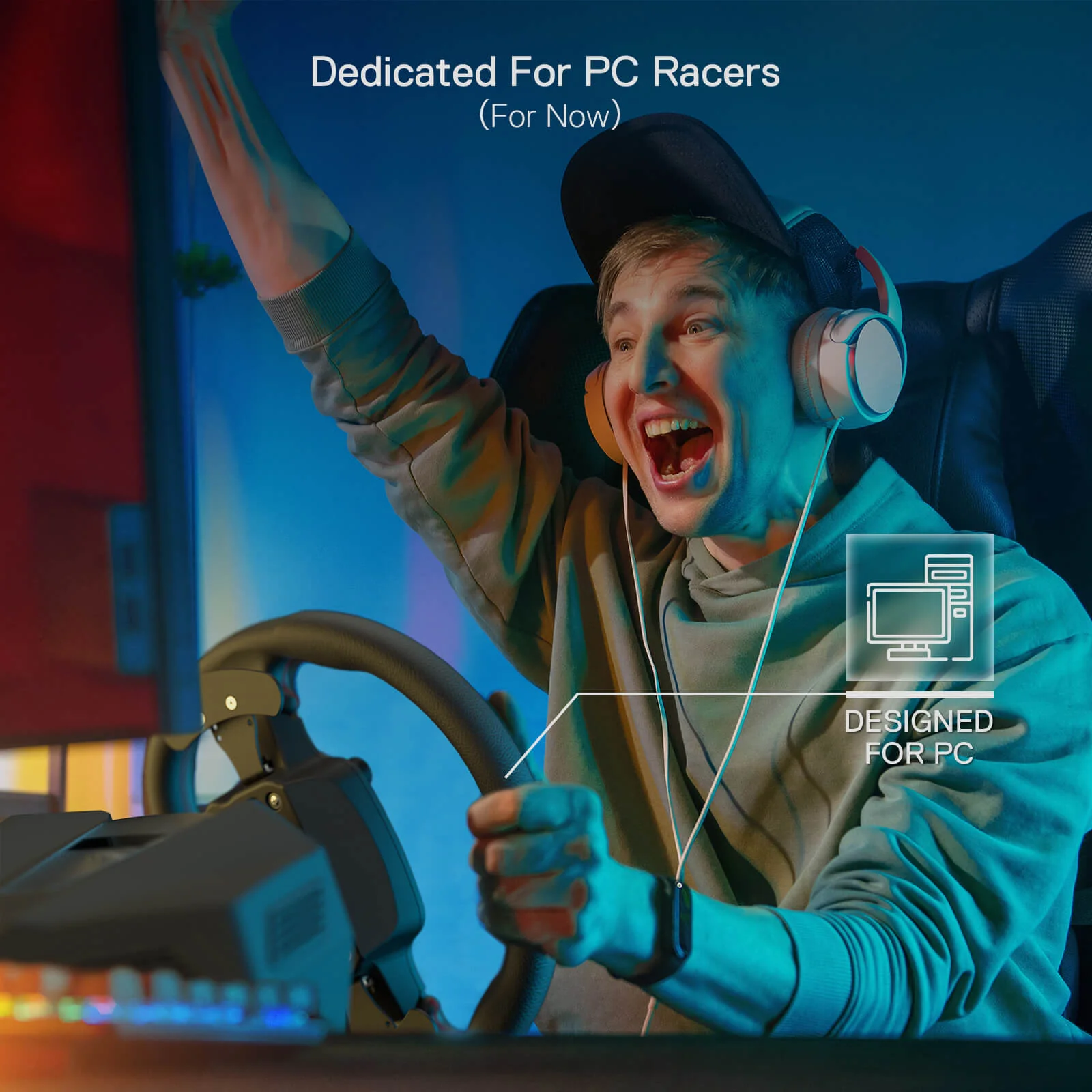 GT32 Racing Wheel & Pedals - Image 14
