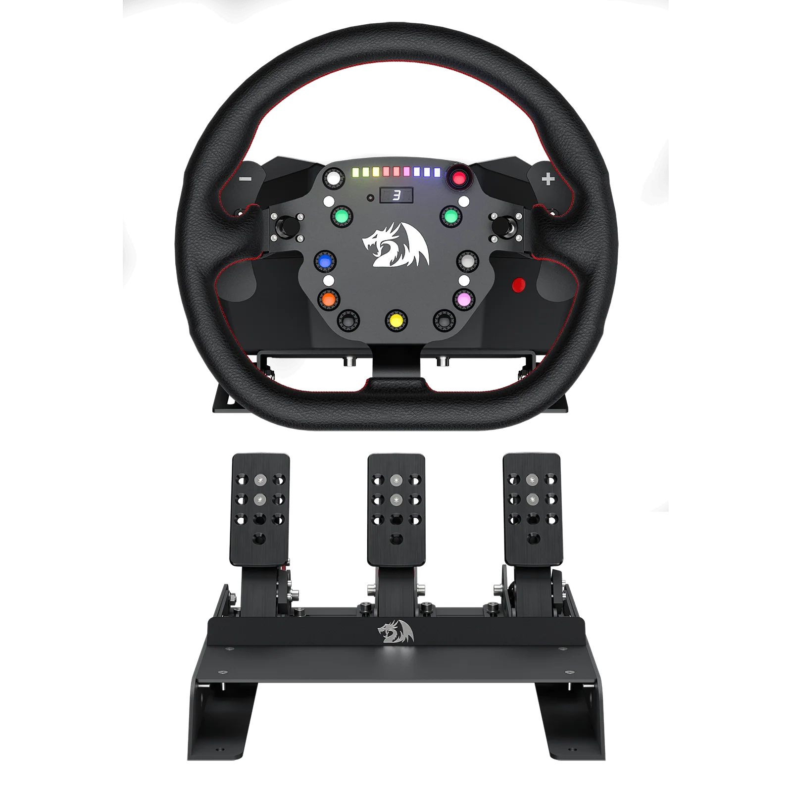 GT32 Racing Wheel & Pedals - Image 8