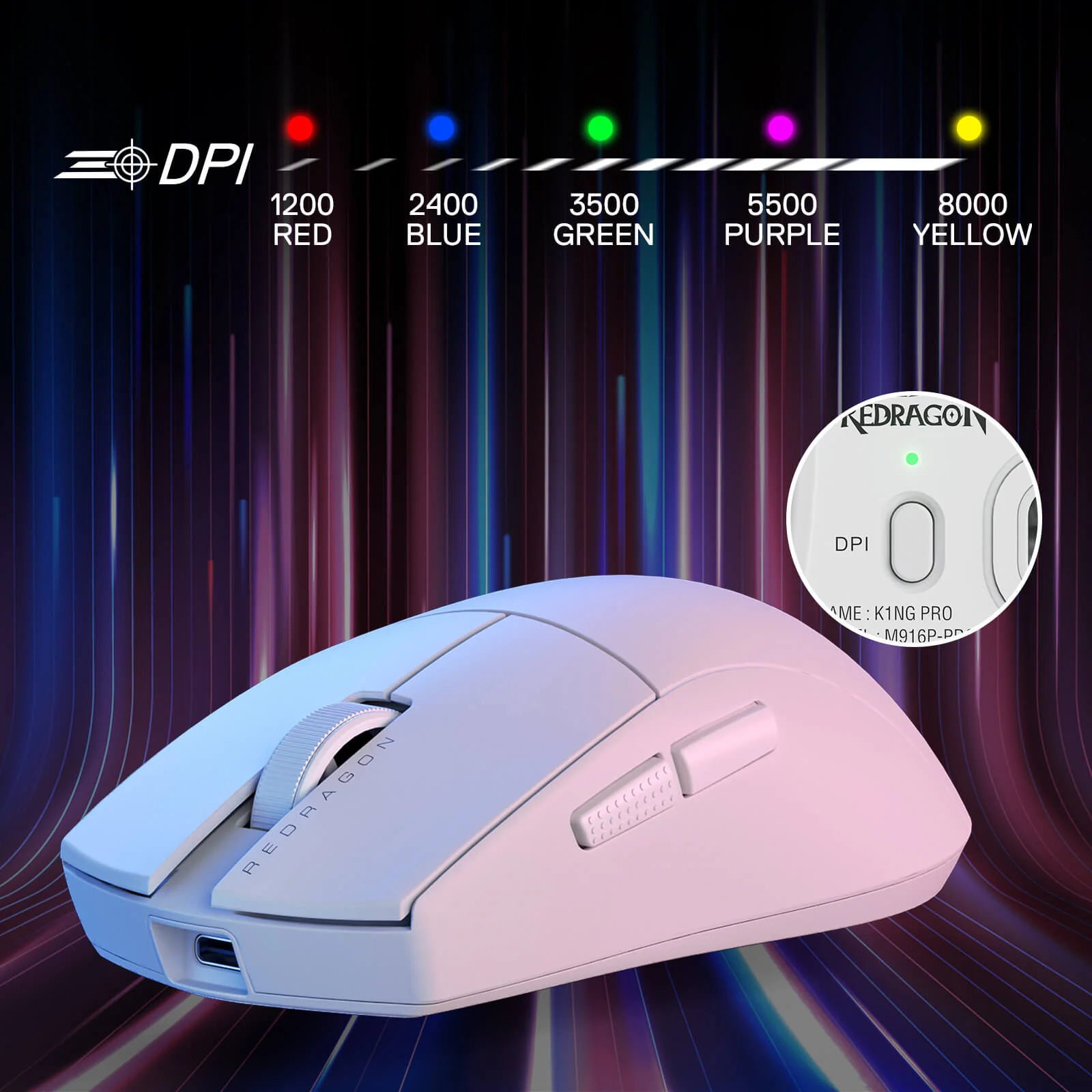 K1NG M916 (2.4Ghz Wireless) - Image 6