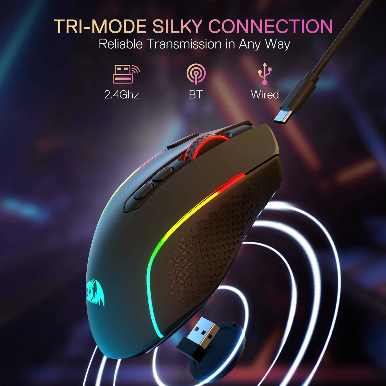 TAIPAN PRO M810 PRO Wireless Gaming Mouse - Image 27