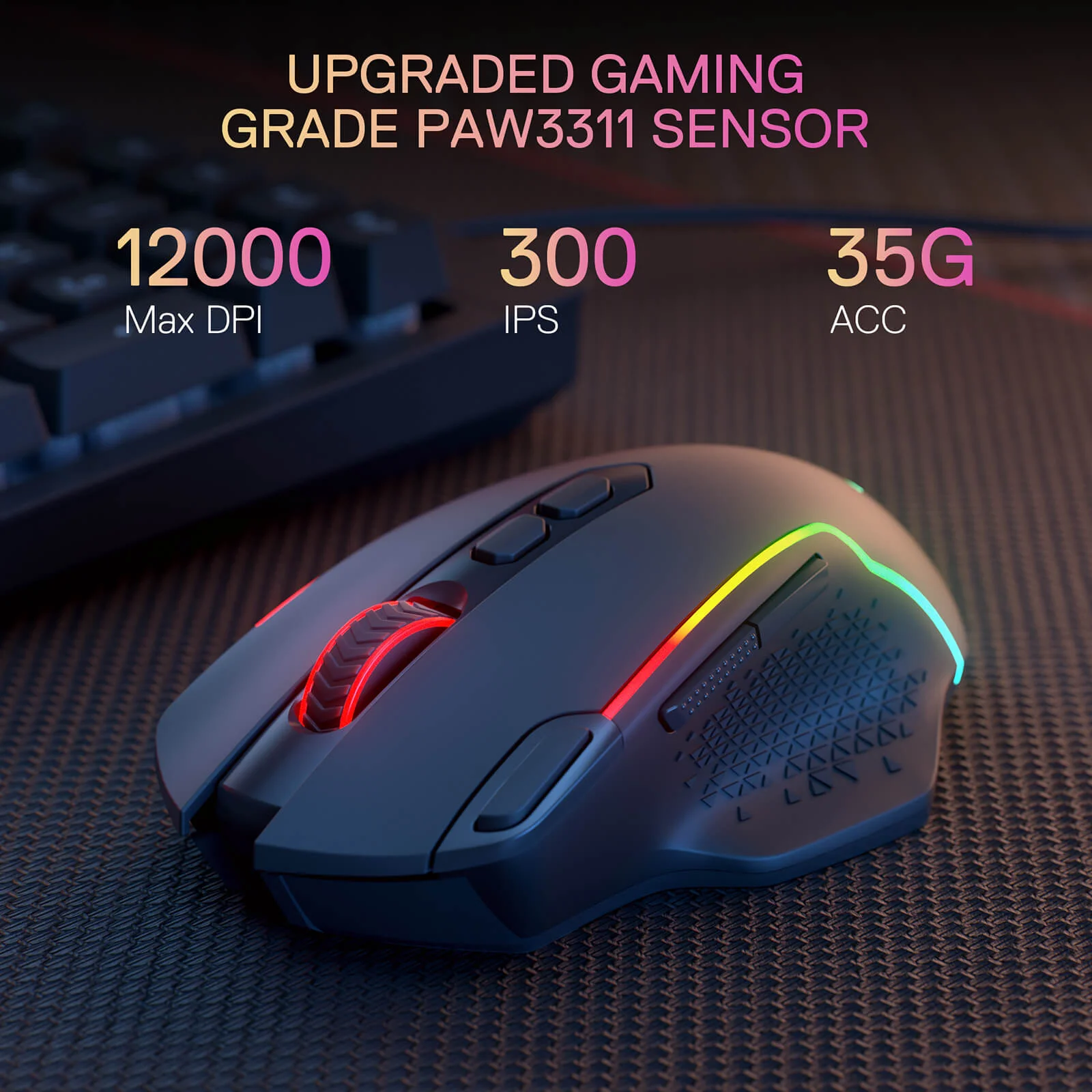 TAIPAN PRO M810 PRO Wireless Gaming Mouse - Image 28