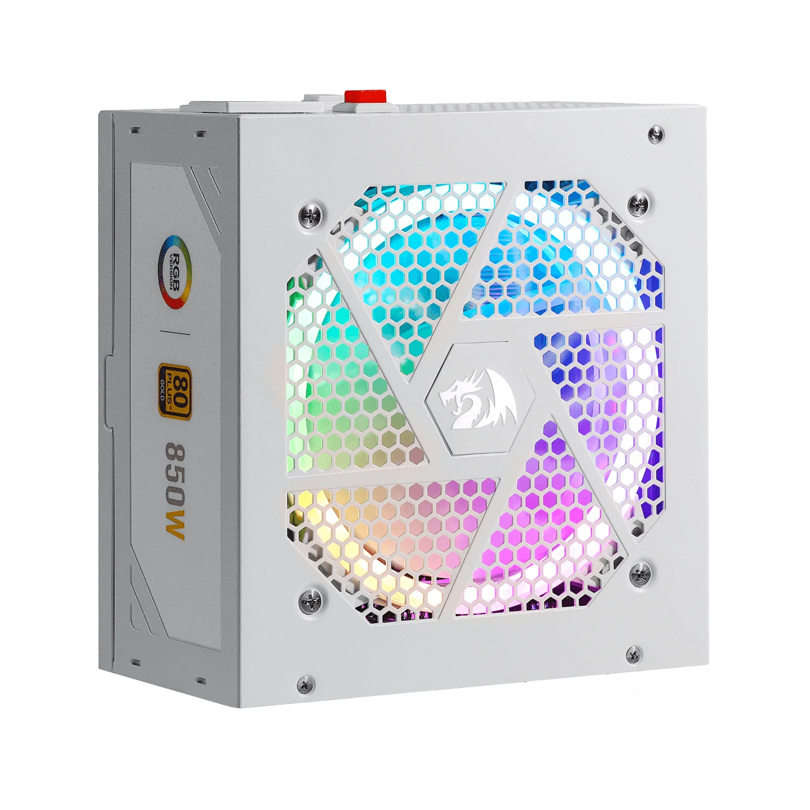 80 Plus® Gold Certified Fully Modular RGB PSU (Black & White) - Image 4