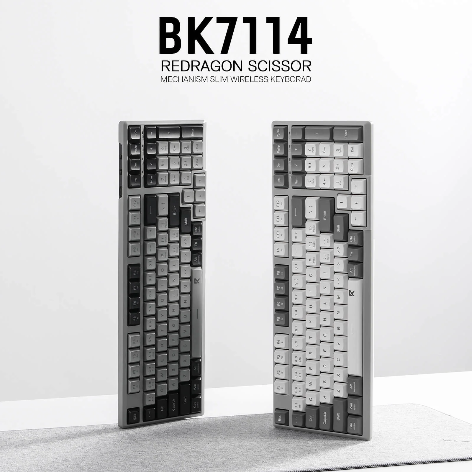 (Open-box) BK7114 Scissor Low-Profile Slim Wireless Keyboard - Image 3