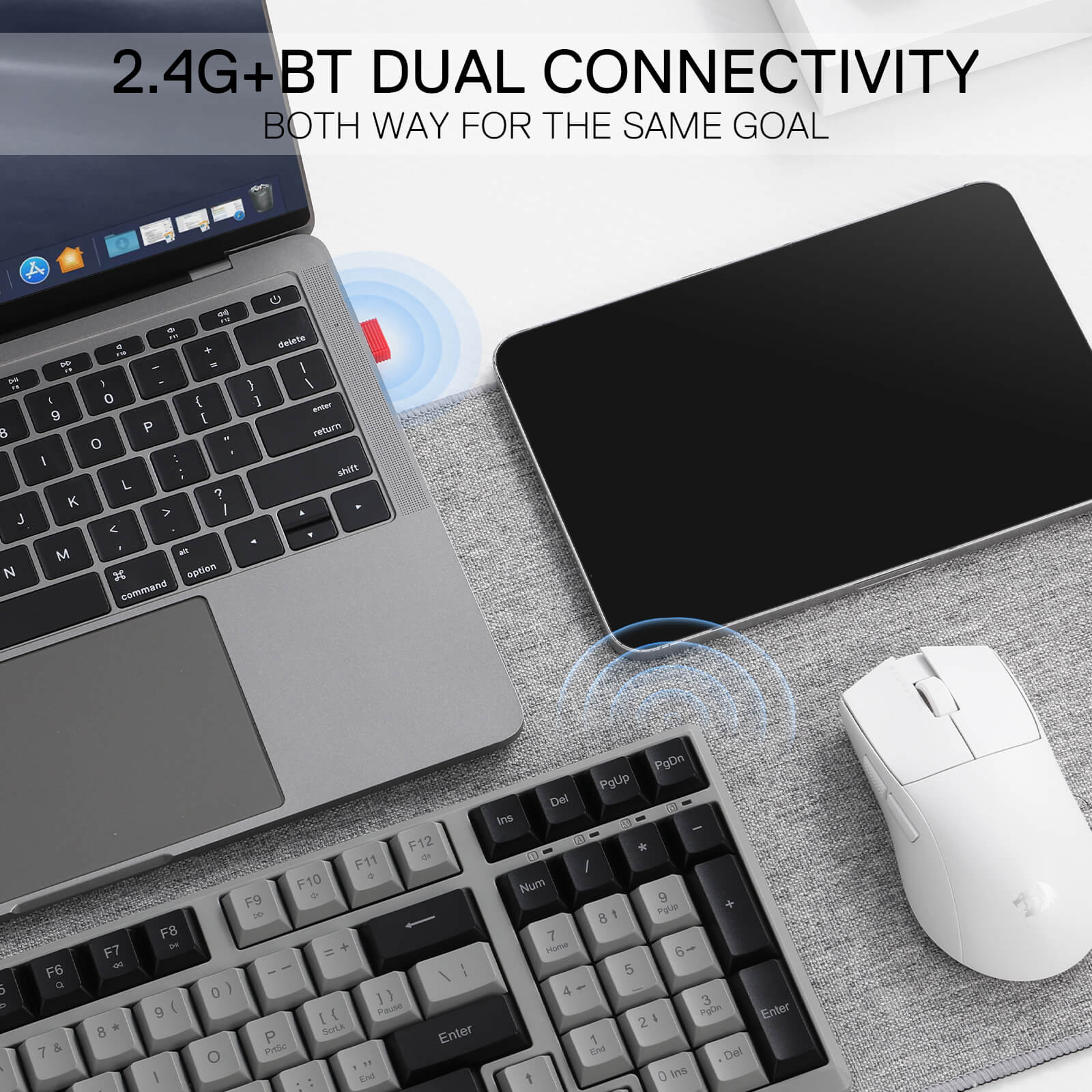 (Open-box) BK7114 Scissor Low-Profile Slim Wireless Keyboard - Image 6