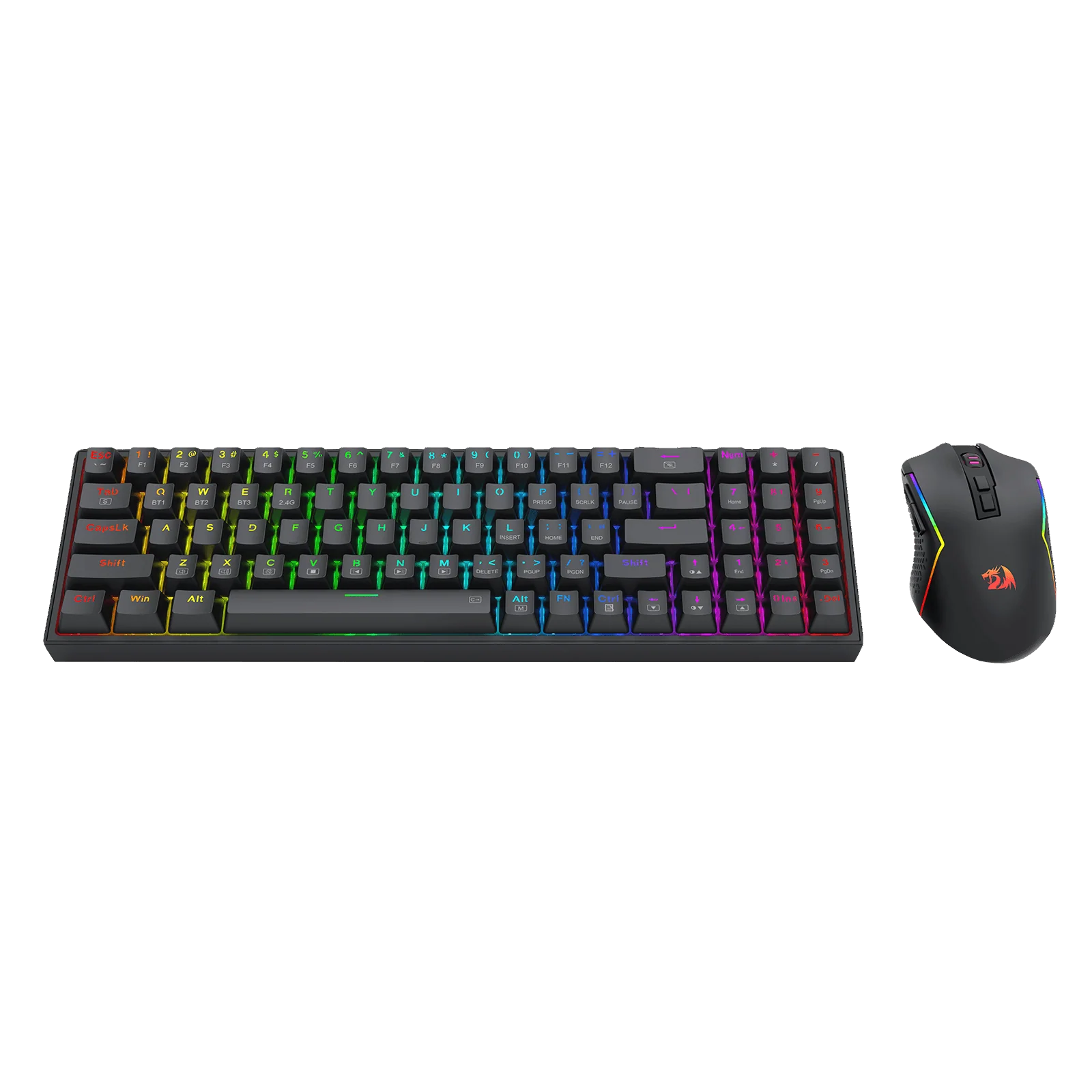K628 75% Mechanical Gaming Keyboard M693 Gaming Mouse Tri-Modes Combo - Image 15
