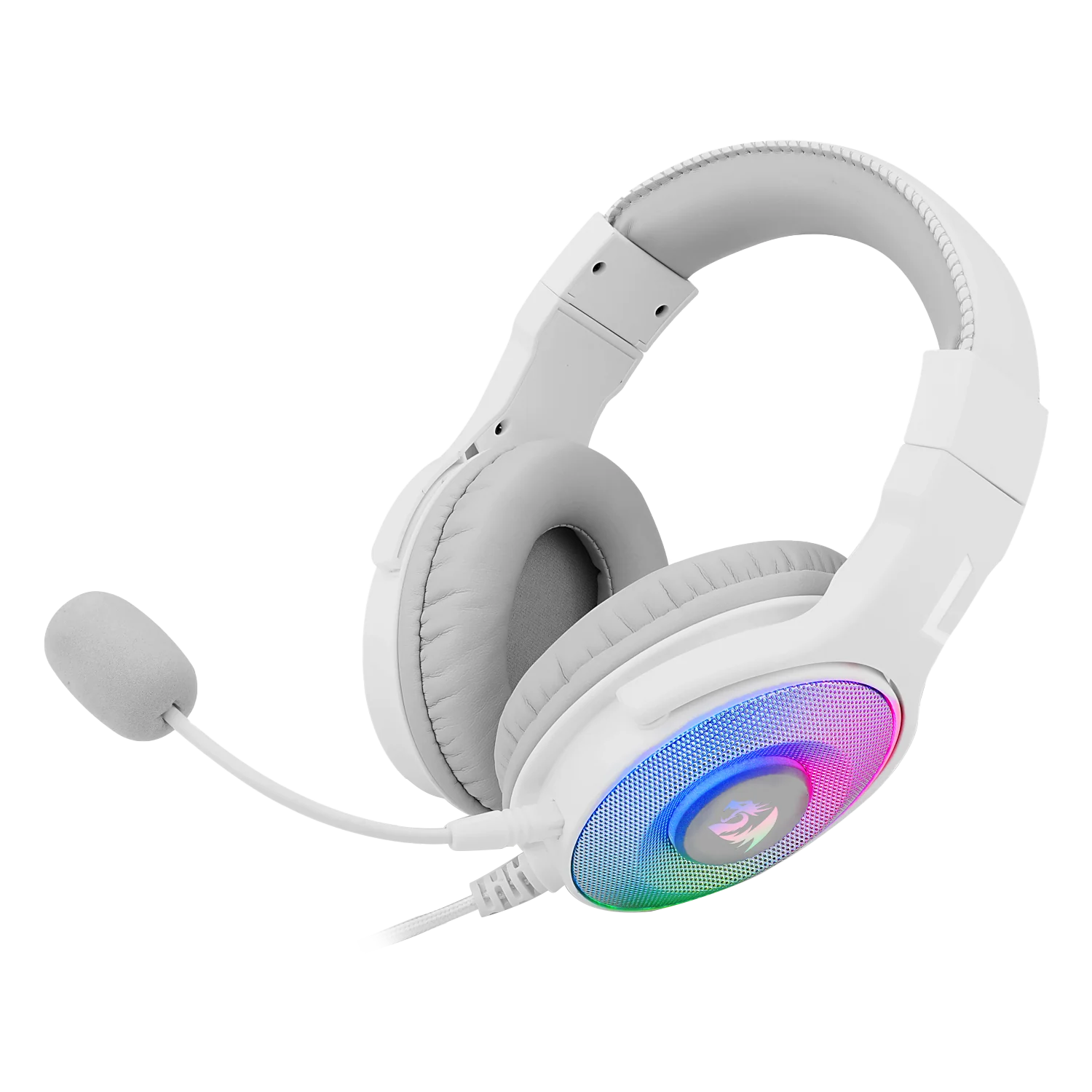 (Open-box) PANDORA H350 White RGB Headset - Image 4