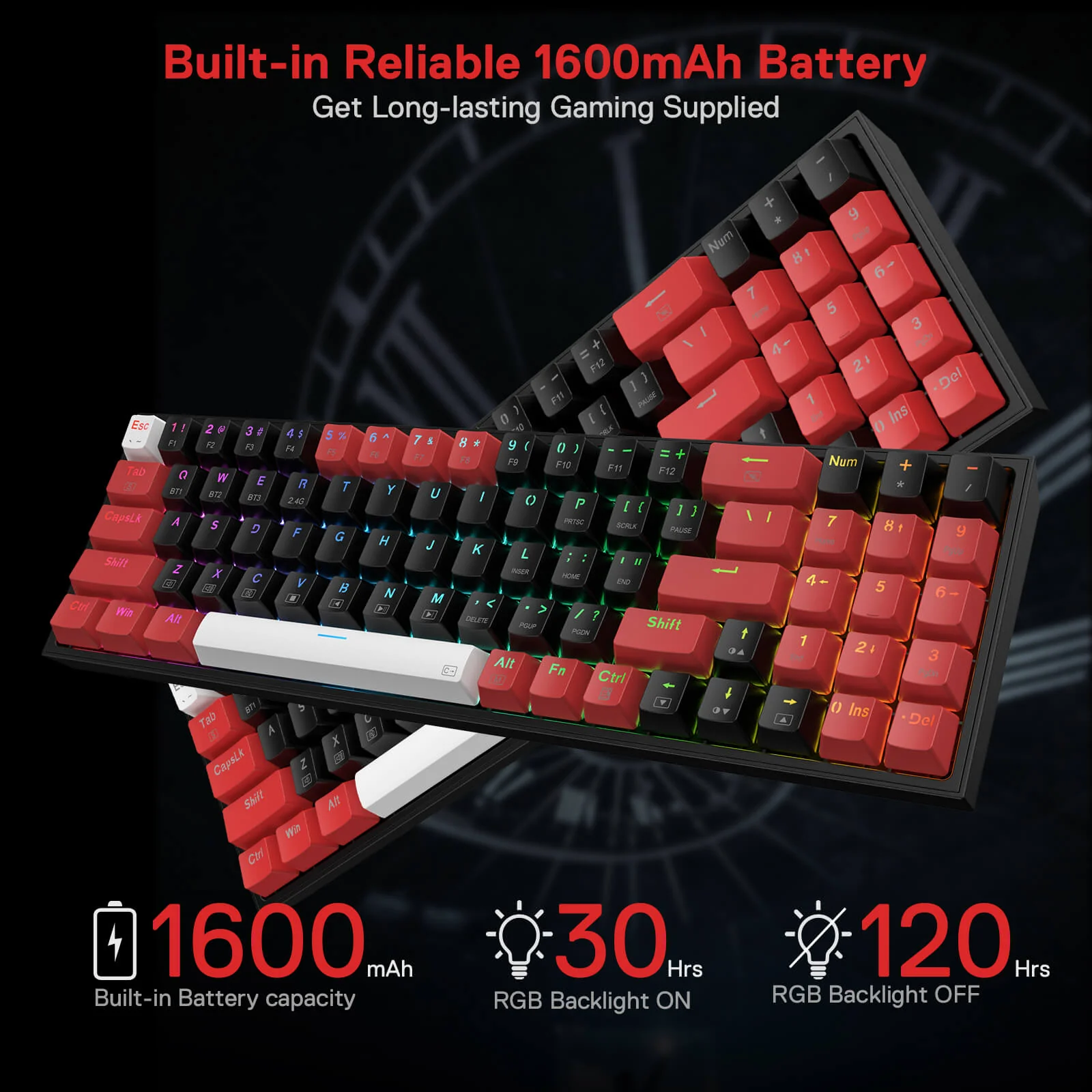 (Open-box) POLLUX K628 PRO 75% Wireless Gaming Keyboard - Image 10