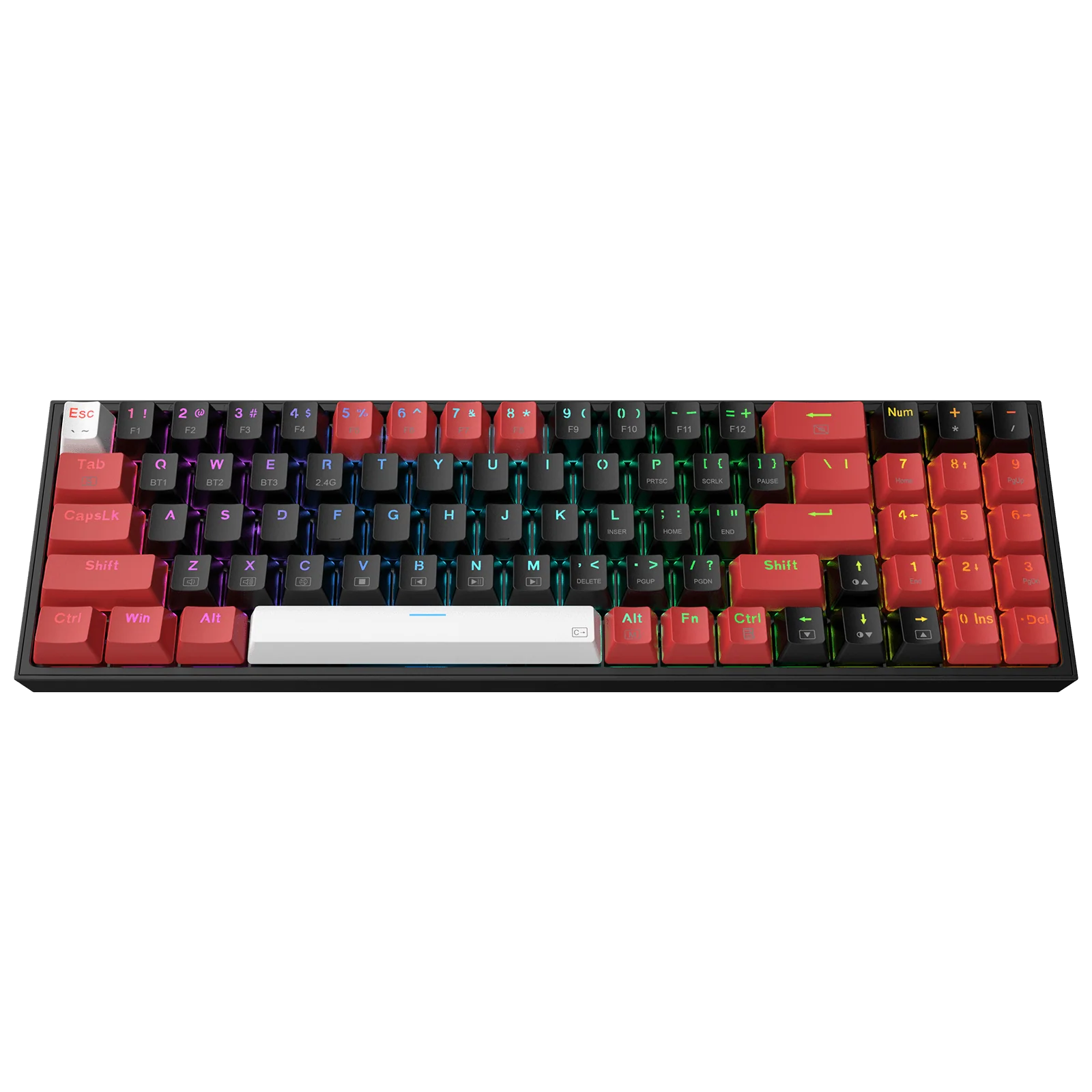 (Open-box) POLLUX K628 PRO 75% Wireless Gaming Keyboard - Image 4