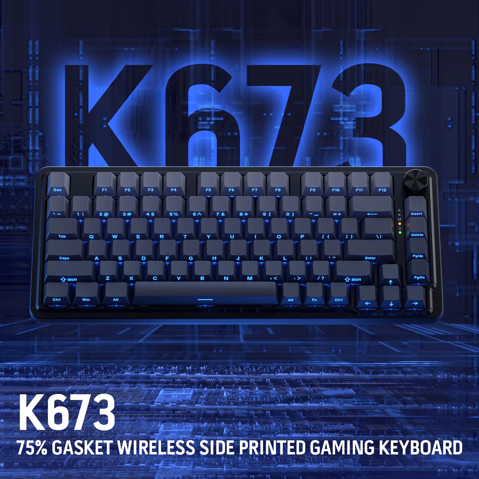 UCAL K673 PRO (Side Printed PBT Keycaps) - Image 3