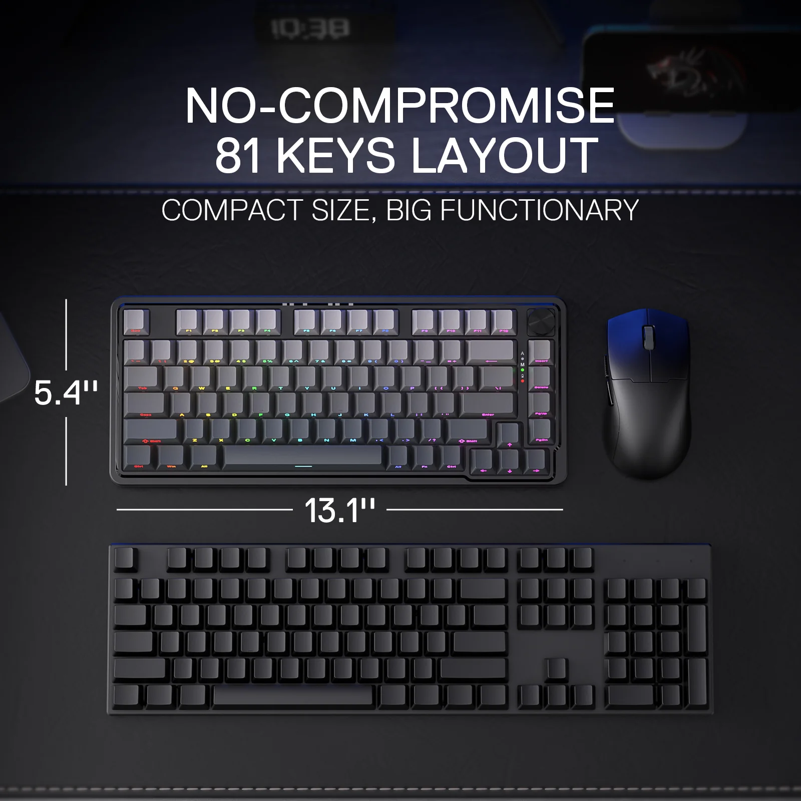 UCAL K673 PRO (Side Printed PBT Keycaps) - Image 7