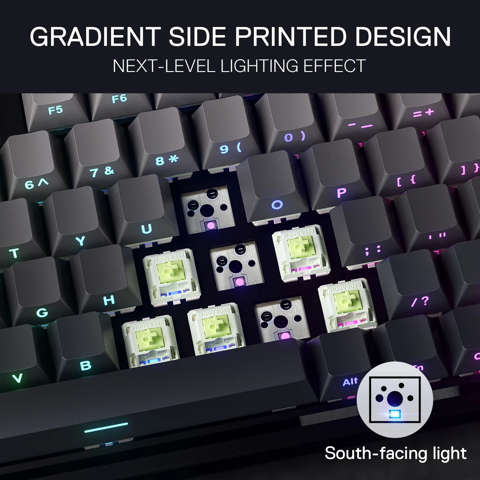 UCAL K673 PRO (Side Printed PBT Keycaps) - Image 9