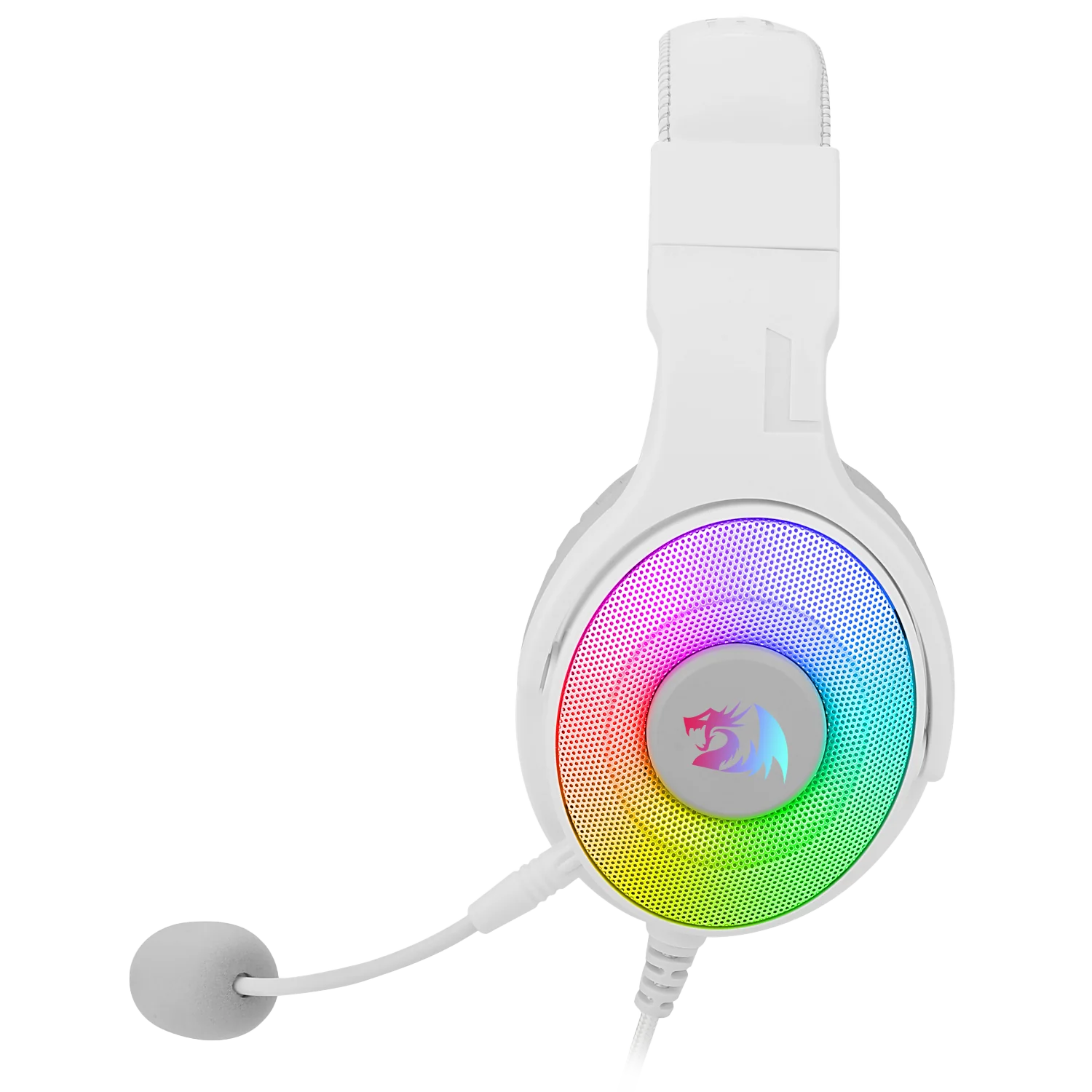 PANDORA H350 White RGB Headset - Image 3