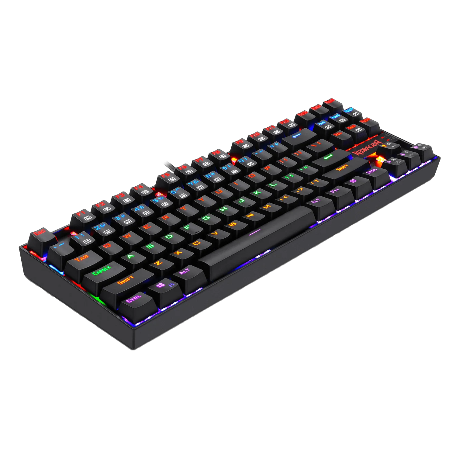 KUMARA K552 LED Rainbow Backlit Wired Keyboard - Image 6