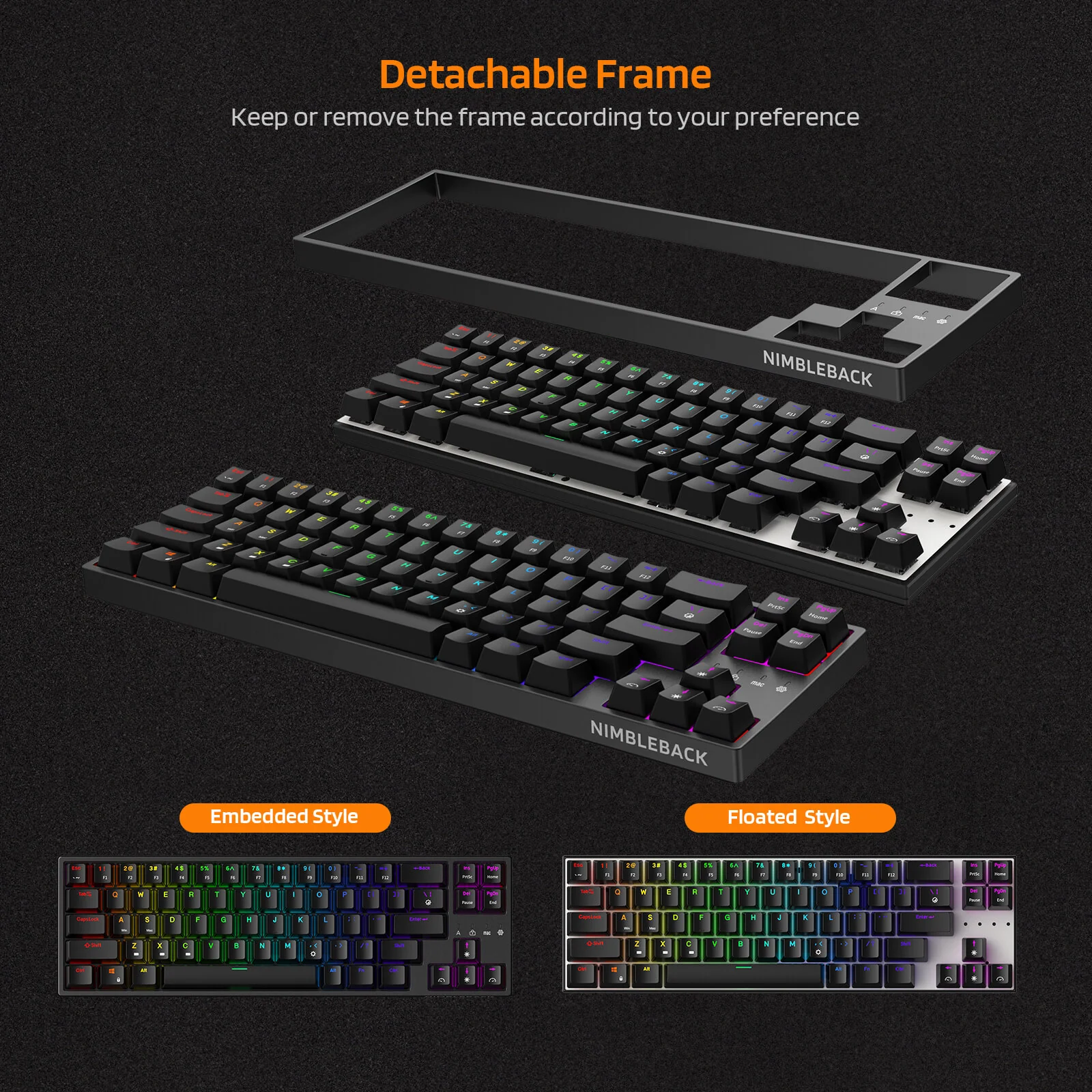 Redragon X LTC NB681 68 Keys Wired Mechanical Keyboard (Ships to US Only) - Image 5
