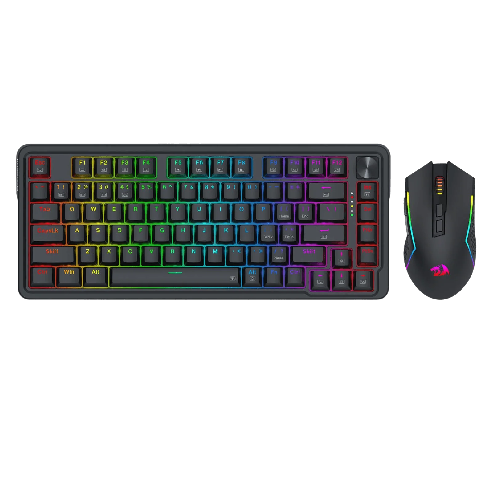 S168 3-Mode Wireless Gaming Keyboard & Mouse Combo - Image 3