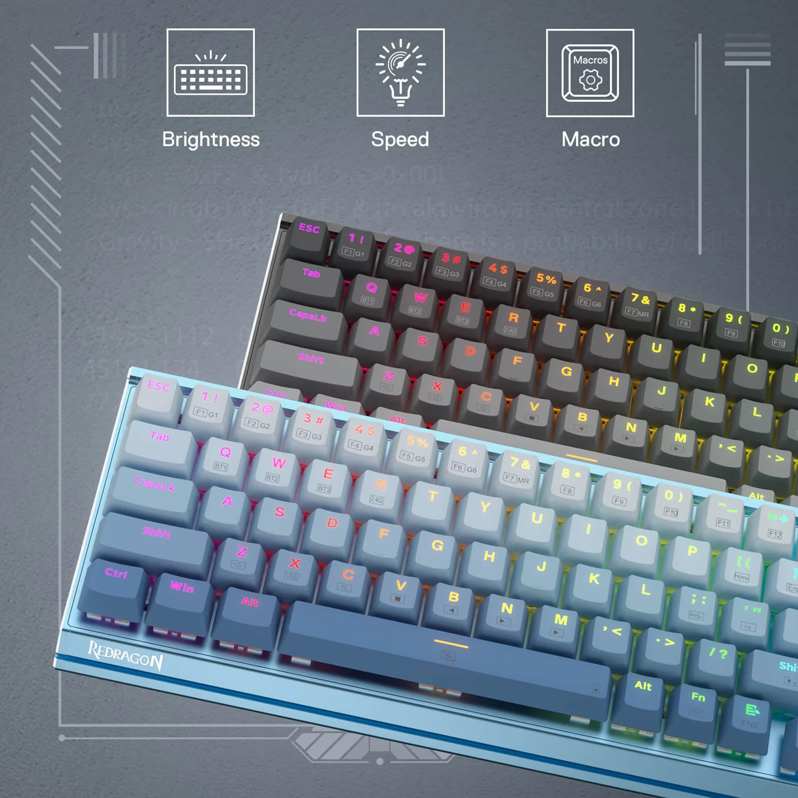 SHACO K641 Wired  Aluminum Keyboard - Image 4