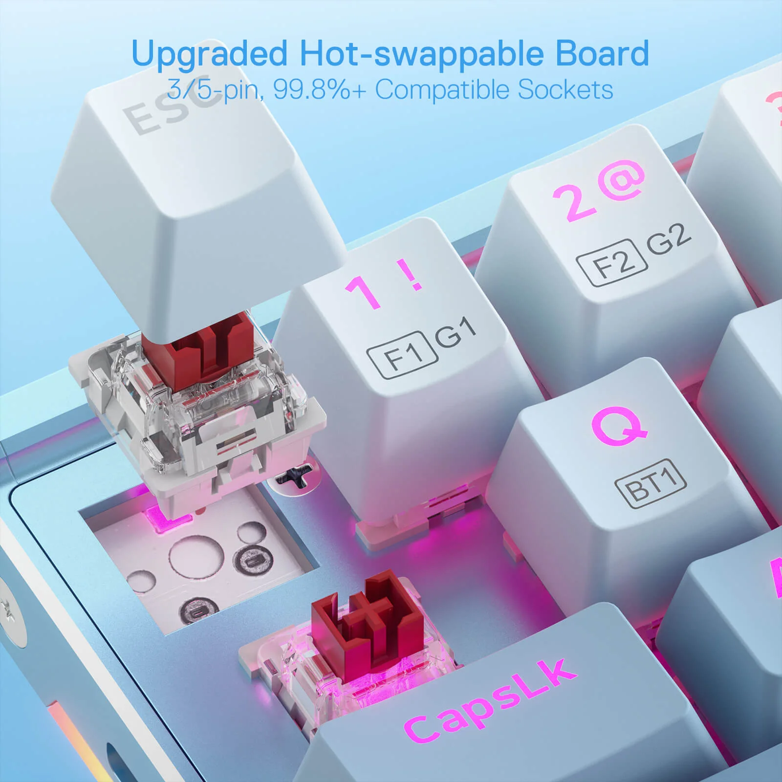 SHACO K641 Wired  Aluminum Keyboard - Image 9