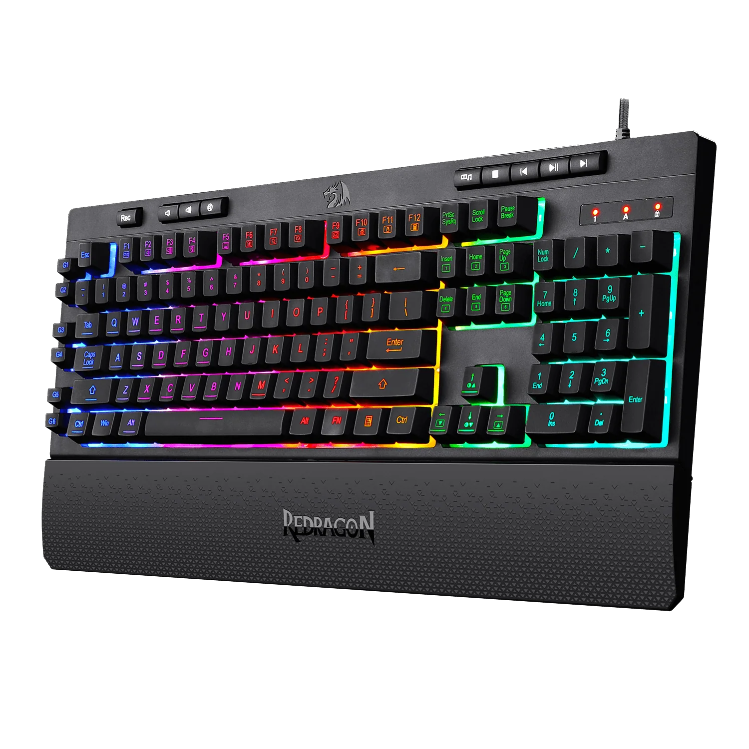 SHIVA K512 Membrane Gaming Keyboard - Image 6
