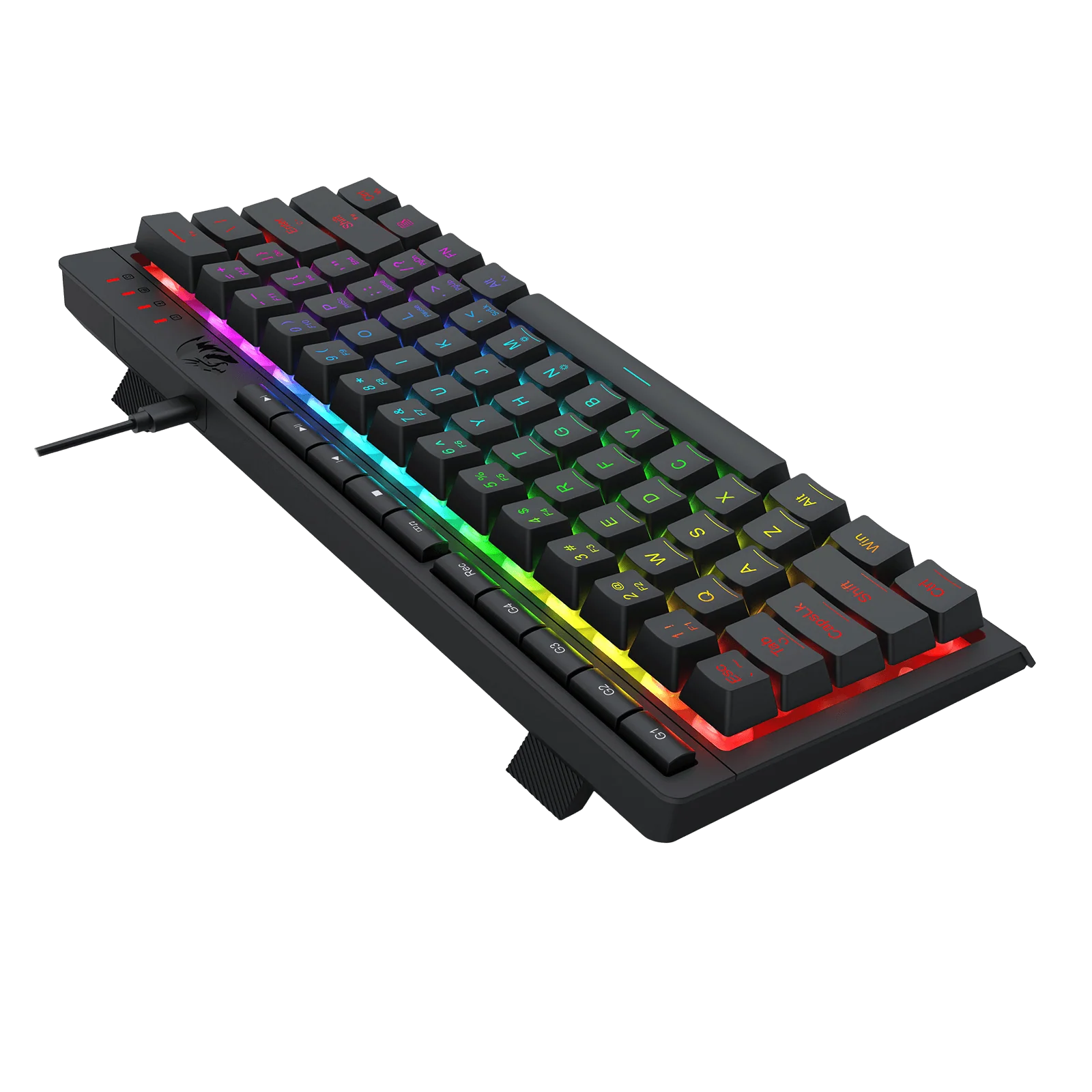 SHIVA K522 Membrane Gaming Keyboard - Image 14