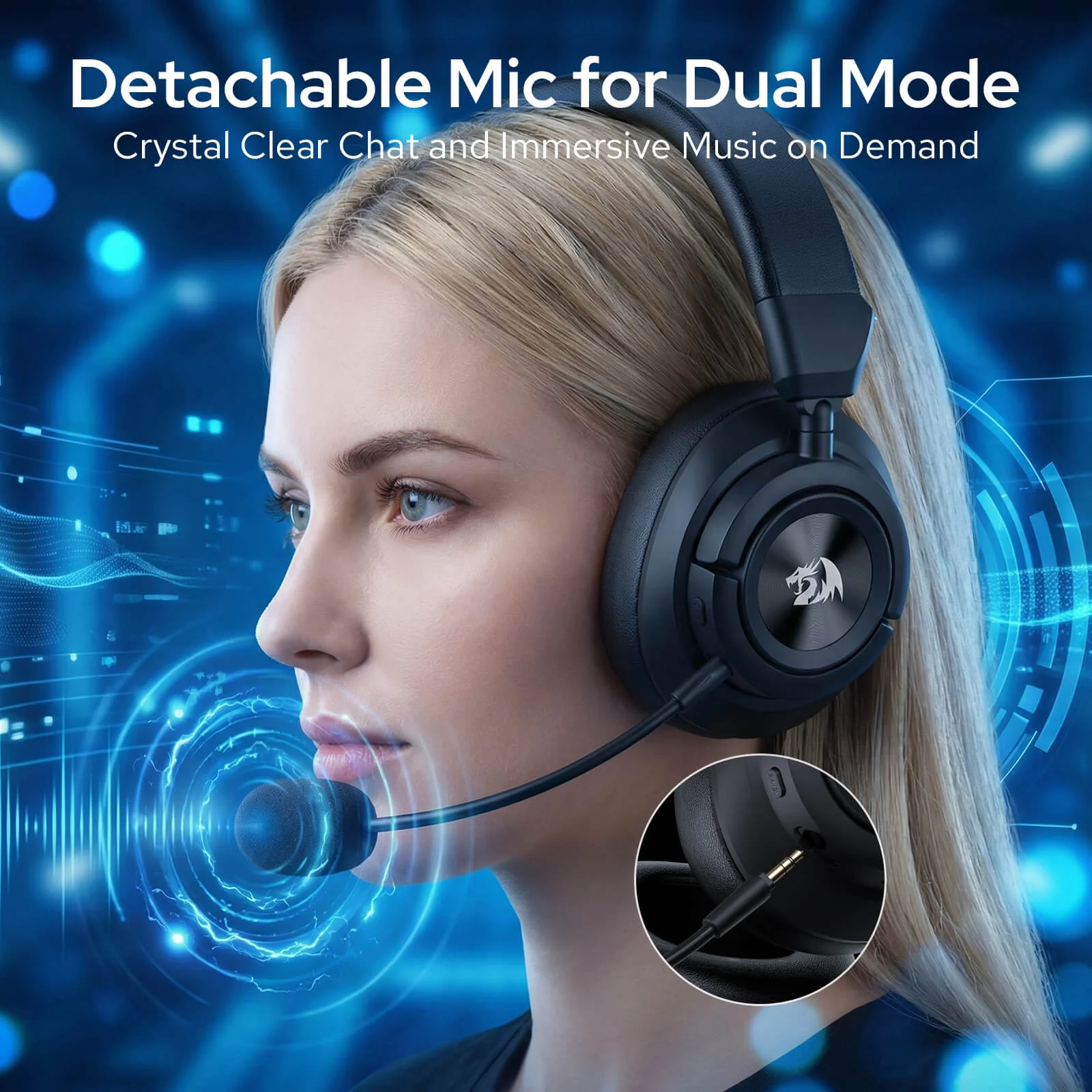 SPECTRA PRO H889 Wireless Gaming Headset - Image 8