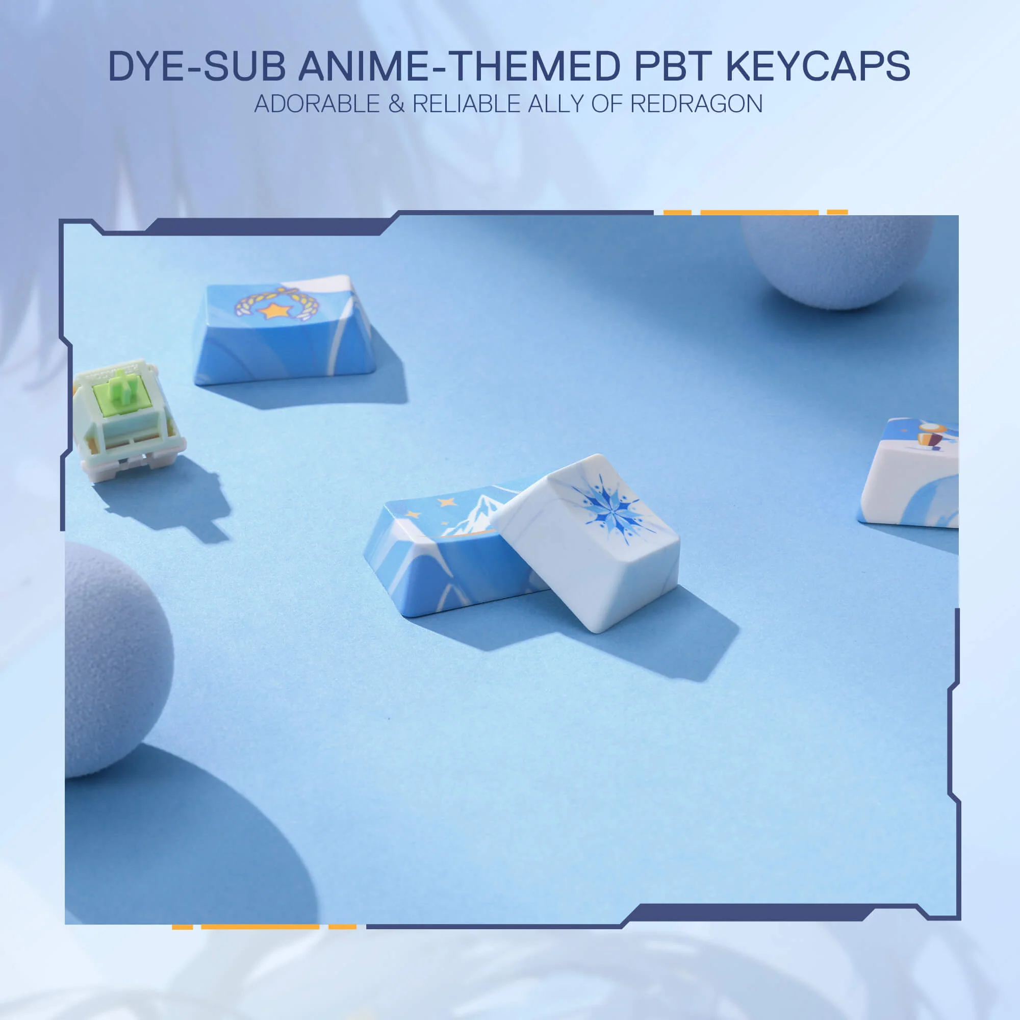 STAR BLADE K707 PRO Anime Keyboard - Image 6
