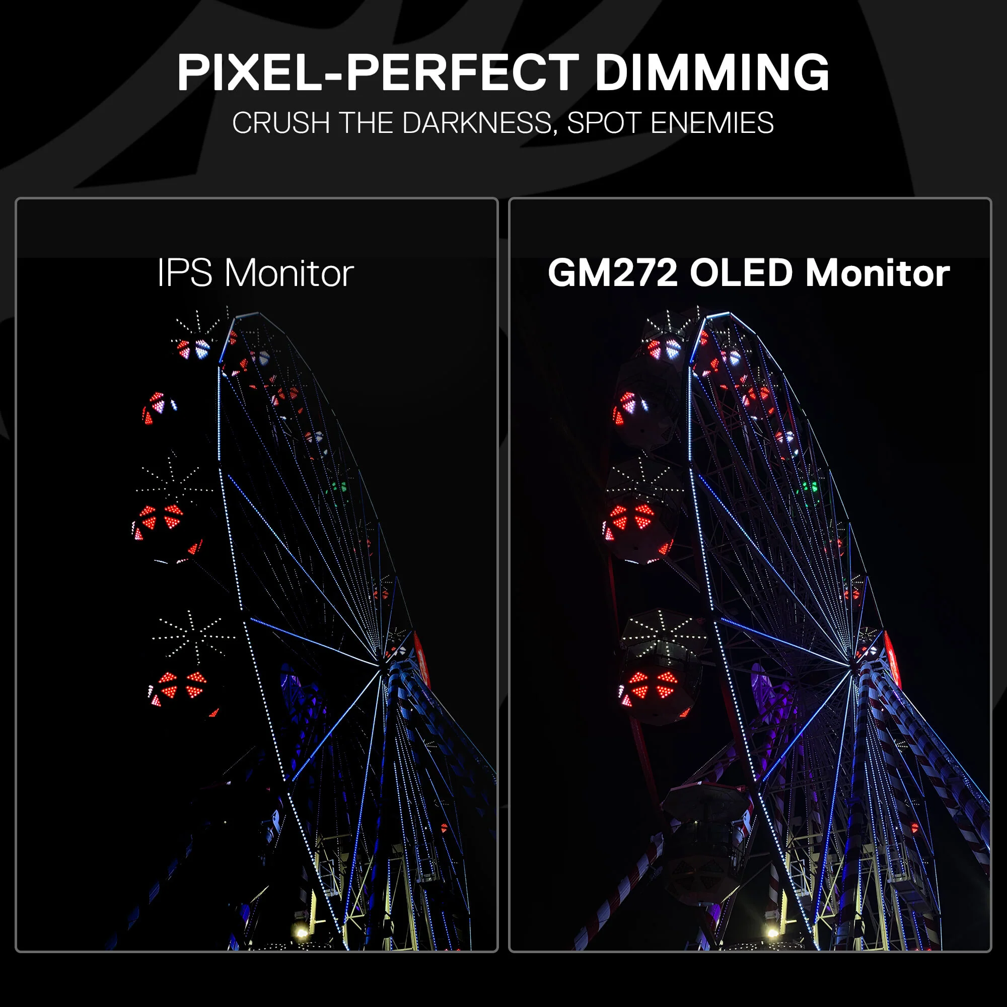 STARGLITTER GM272 27" OLED Flat Gaming Monitor - Image 5