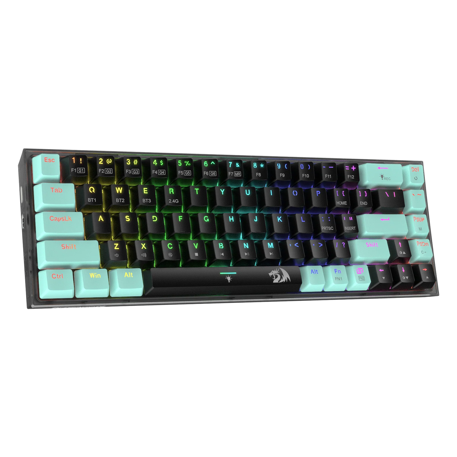 CASTOR K631 PRO SE Wireless Green Gaming Keyboard - Image 3