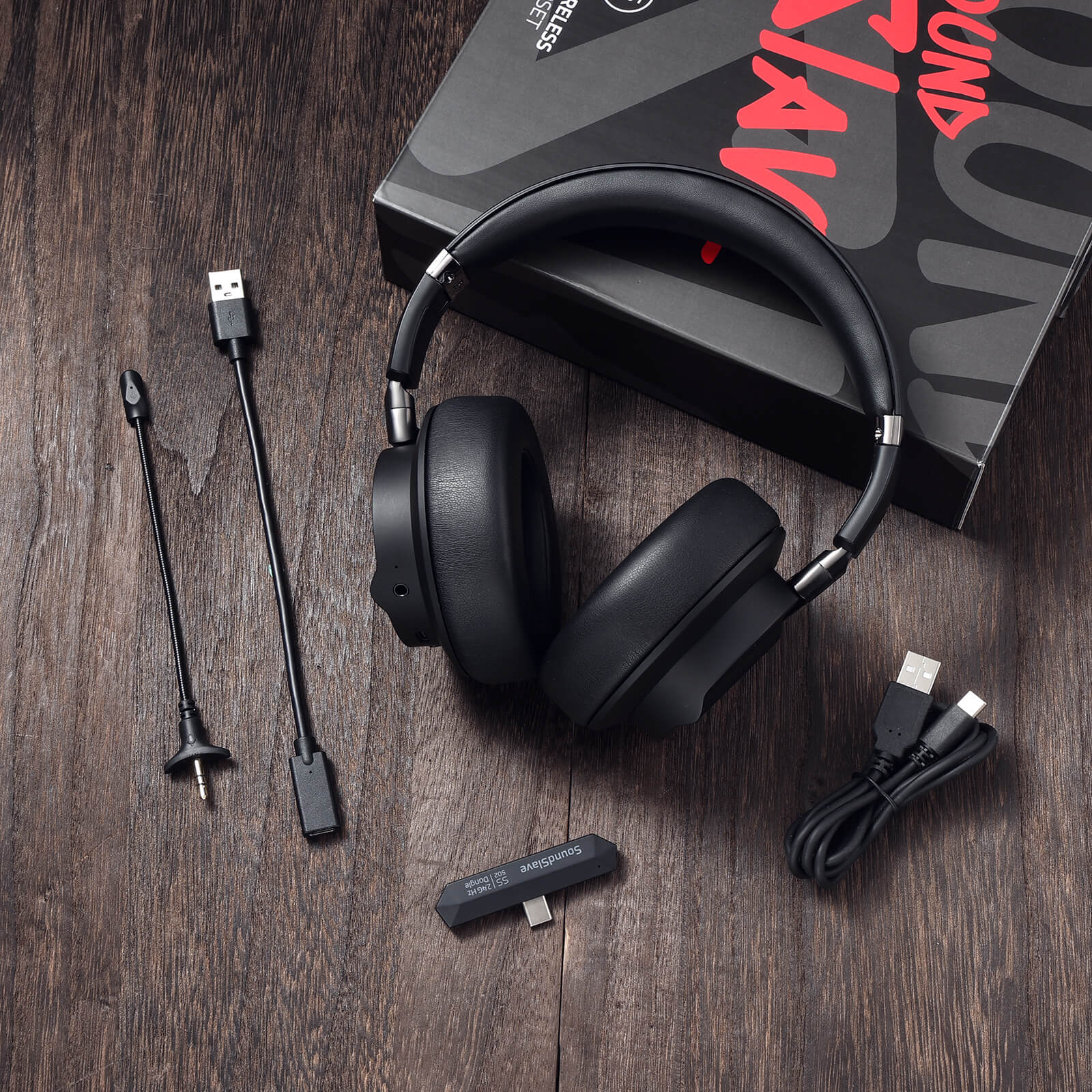 Redragon x LTC 2.4GHz/BT Wireless Headphones with Mic - Image 7